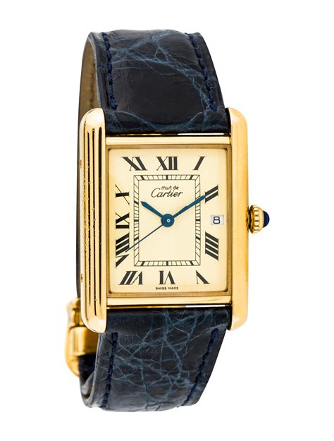 must de cartier watch quartz